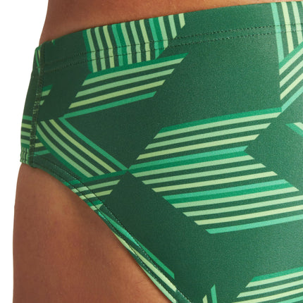 ARENA Puzzled Swim Briefs para Niños y Hombres - Bañador estilo slip para práctica de natación, ropa de baño casual o de competición