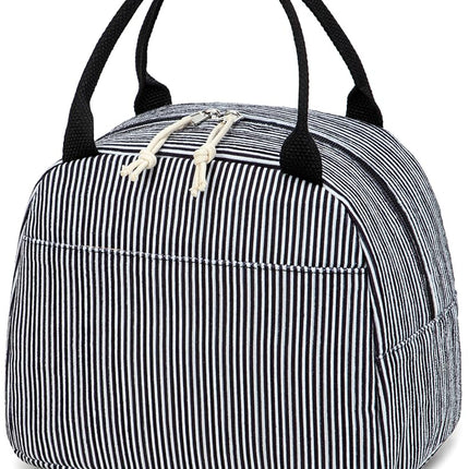Bluboon Lunch Bag for Women Men Cute Corduroy Lunc