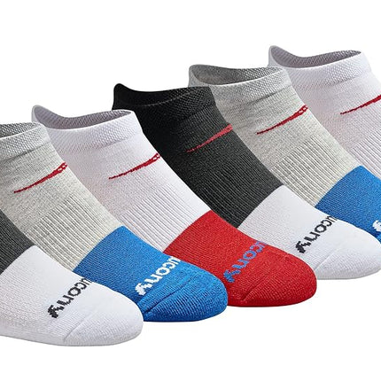 Saucony Men's Multi-Pack Mesh Ventilating Comfort 