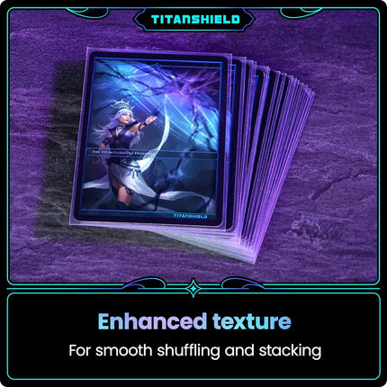 TitanShield Transparent Card Sleeves (3-Pack) - Fits Pokemon, Board Games