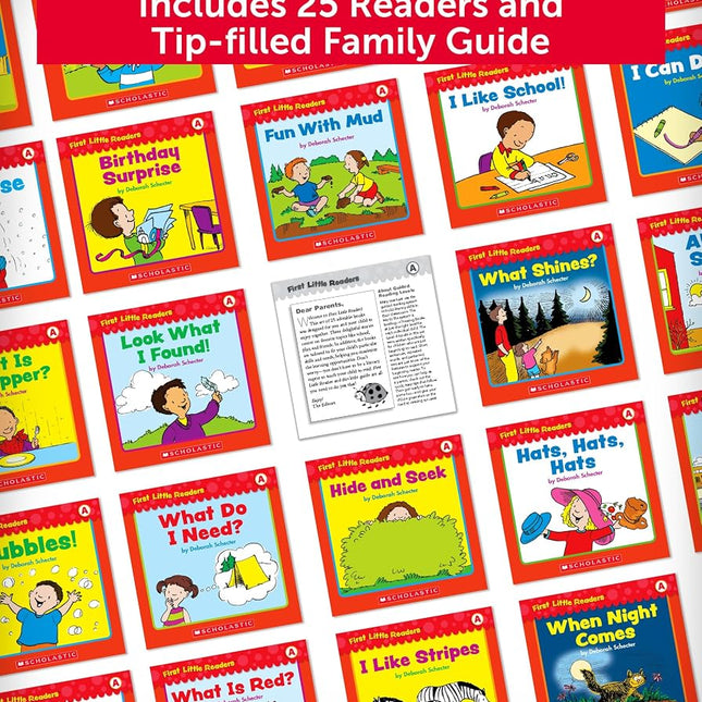 First Little Readers Parent Pack: Guided Reading Level a: 25 Irresistible Books That Are Just the Right Level for Beginning Readers