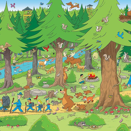 Casse-tête MasterPieces 101 Pièces « 101 choses à repérer dans les bois »