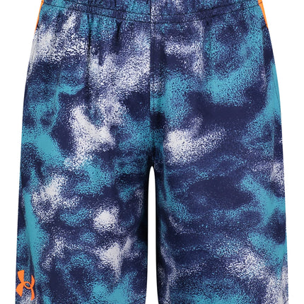 Under Armour Boys' Printed Boost Short, Elastic Wa