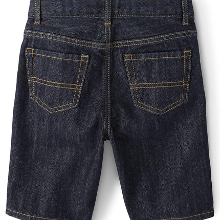 The Children's Place Short en jean pour garçon, lot de 3, bleu/noir/bleu clair, 7