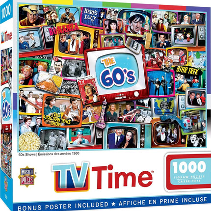 MasterPieces TV Time Puzzles Collection - 60s Show