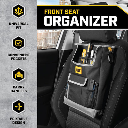 BDK Auto CATO-101-BK: Car Front Seat Organizer for Cat