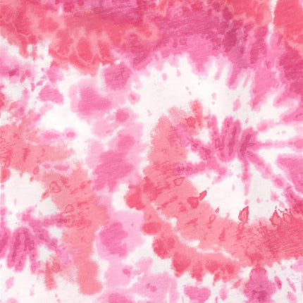 The Children's Place Camisetas básicas estampadas para niñas, color rosa neón tie dye, talla XXG