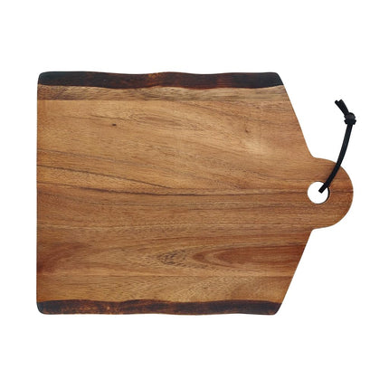 Rachael Ray Cucina Pantryware 14-Inch x 11-Inch Wood Cutting Board with Handle
