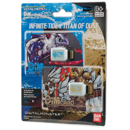Bandai Namco - Digimon - Vital Hero DIM Card Pack (Infinite Tide & Titan of Dust)
