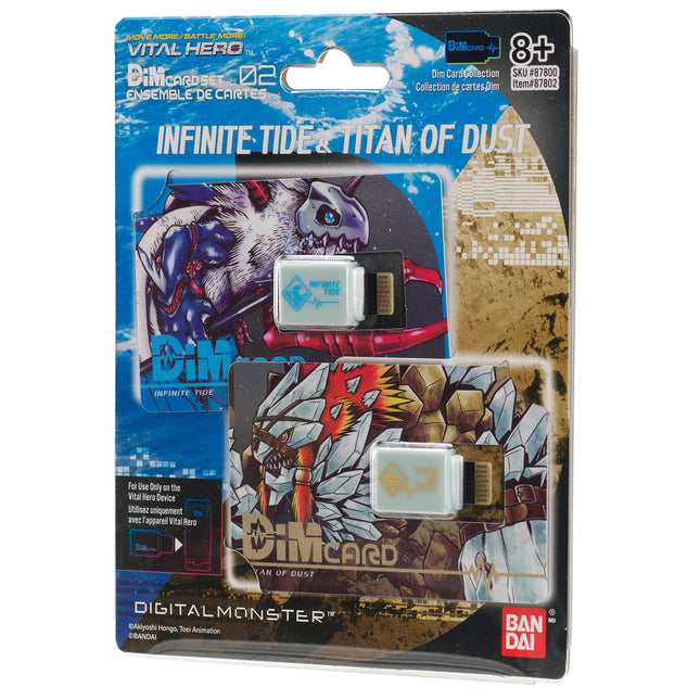 Bandai Namco - Digimon - Vital Hero DIM Card Pack (Infinite Tide & Titan of Dust)