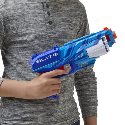 Nerf Elite Disruptor Blaster Reflex, Slam Fire, Blue (Amazon Exclusive)