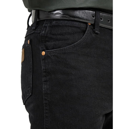 Wrangler Men’s 13MWZ Cowboy Cut Original Fit Jean, Shadow Black, 52W x 32L