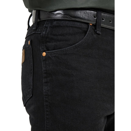 Wrangler Jean Original de Corte Vaquero 13MWZ para Hombre, Negro Sombra, 29W x 34L