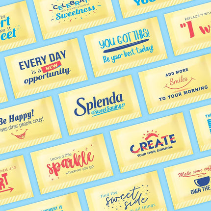 Splenda No Calorie Sweetener 1000 Individual Packets Value Pack (Net Wt. 2.2