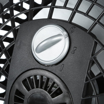 Lasko 507 Small Desk Fan with10-Inch Pivoting Head, Portable Electric Plug-In Table Fan Creates a Quiet Personal Cooling Breeze, Ideal for Travel, Bedroom, Dorm, and Office – Black