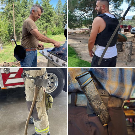 Holstery MagMaster | Magnetic Tool Holder - Strong Clip-On Belt Magnet Holster for Screws, Hammer, Sockets, Pliers, Drill Bit, Wrench, or Any Magnetic Tools and Hardware