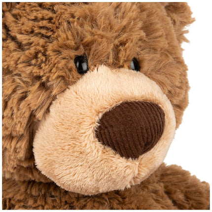 GUND 6048356 Spin Master Animal Pinchy Smiling Teddy 17", Brown
