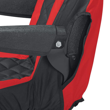 Craftsman Riding Lawn Mower Seat Cover, Medium, Black/red