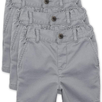 The Children's Place Short chino bébé et petit garçon, gris FIN, 4T