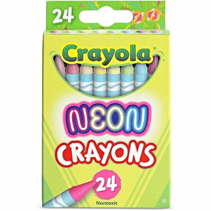 Crayons 24 CT. NEON
