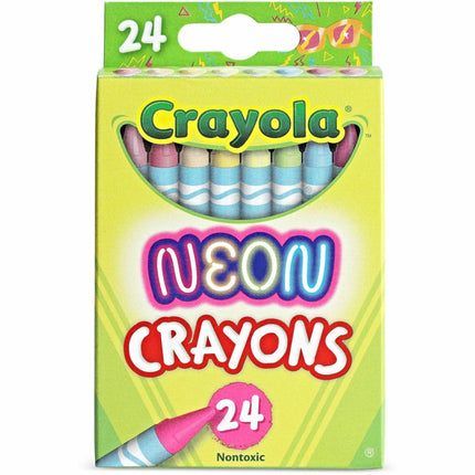 Crayons 24 CT. NEON