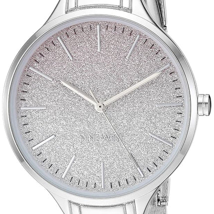 Nine West Dress Watch NW/2337OMSV, Silver