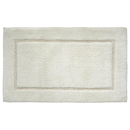 Modern Threads 2-Pack Solid Loop with Non-Slip Backing Bath Mat Set 17-inch by 24-inch & 21-inch by 34-inch, Dusty Rose