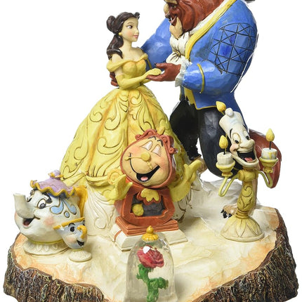 Disney Traditions Carved by Heart Beauty and Beast