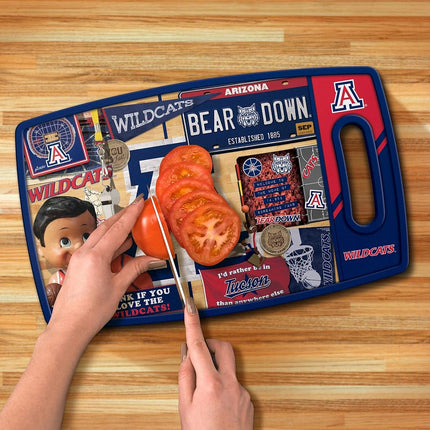 YouTheFan NCAA Arizona Wildcats Planche à découper collection rétro