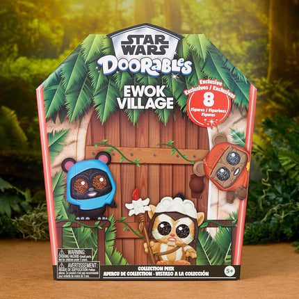 Star Wars™ Doorables Ewok Village Collection Peek, Collectible Figures, Kids Toys for Ages 5 Up by Just Play