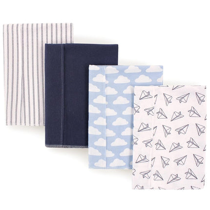 Hudson Baby Unisex Baby Cotton Flannel Burp Cloths