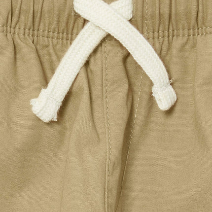 The Children's Place Baby Boys' and Toddler Stretch Pull on Jogger Pants, Flax, 18-24 Months