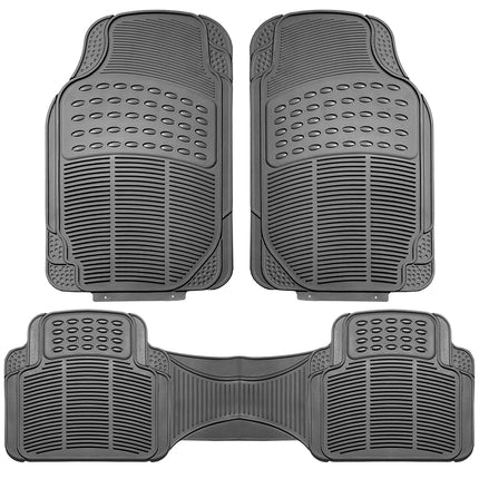 FH Group Automotive Floor Mats Solid Gray Climapro