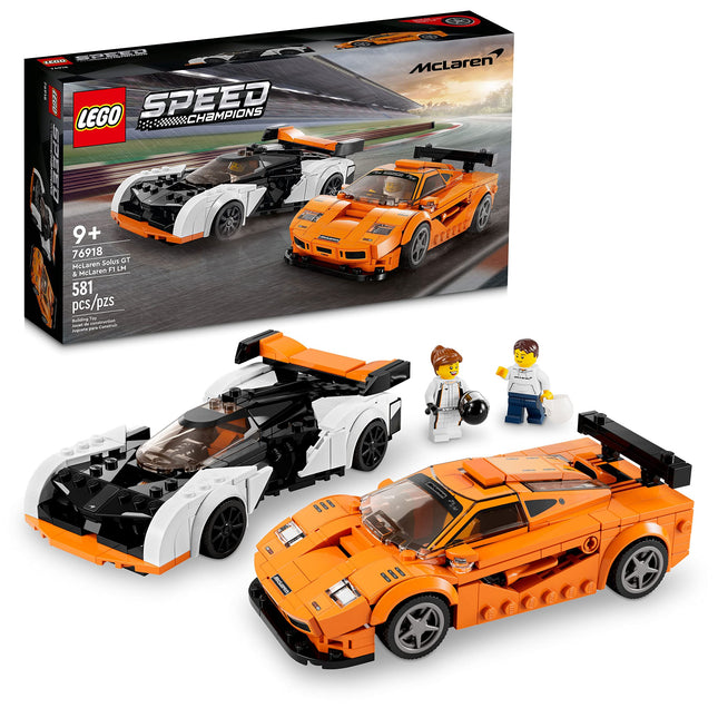 LEGO Speed Champions McLaren Solus GT & McLaren F1