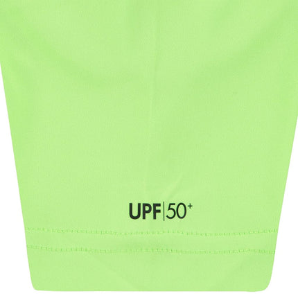 Camiseta de natación Hurley para niños, protección solar UPF 50+, lima/icono, talla pequeña