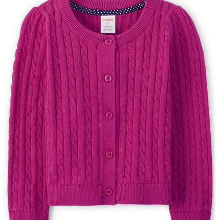 Gymboree Girls and Toddler Long Sleeve Cable Knit 