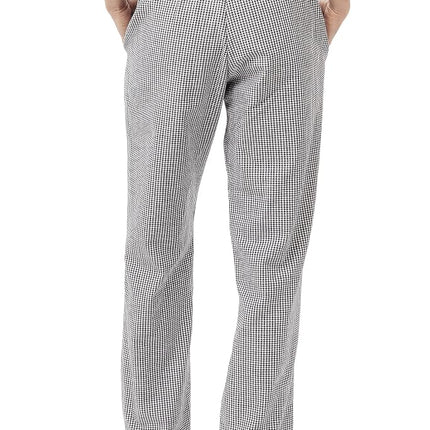 Chef Works Women's Essential Baggy Chef Pants, Small Check, Medium