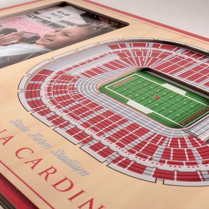 YouTheFan NFL Arizona Cardinals 3D StadiumViews Picture Frame
