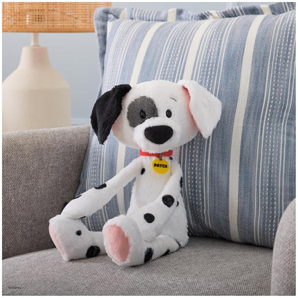 GUND Disney Official Patch Toothpick Plush, 101 Dalmatians, Puppy Stuffed Animal for Ages 1 and Up, White, 15”