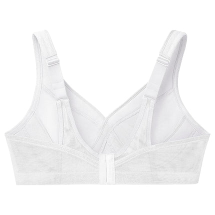 Glamorise MagicLift Seamless Sports Wirefree Bra 1006 (Women's & Women's Plus) White