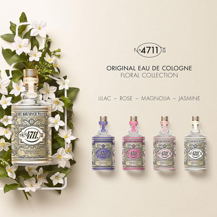 Muelhens 4711 Floral Collection Jasmine Eau De Cologne for Unisex 100 ml