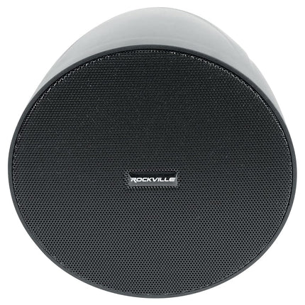 Rockville PEN-525T Black 5.25" 70V Hanging Pendant Speaker Commercial/Restaurant