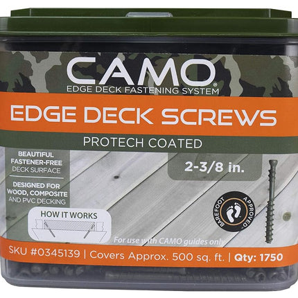 Camo Available National Nail 345139 Camo1750CT-Inch 2-3/8 Screw