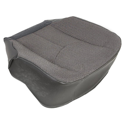 Housse de siège de voiture ECOTRIC, housse de siège inférieur côté conducteur compatible avec Chevy Silverado 2003-2007, housse de siège inférieur côté conducteur gauche gris foncé