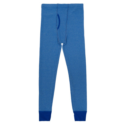 Ensemble de sous-vêtements thermiques gaufre premium Fruit of the Loom pour garçons, Royal/Aqua Cross Dye, 6-7