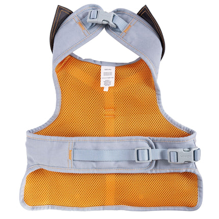 Harnais gilet en jean Wrangler Rope pour chien – Gilet respirant pour chien avec doublure en maille – Veste d'hiver lavable en machine pour chien pour un nettoyage facile, à porter par-dessus un pull pour chien (Light Wash, XS)