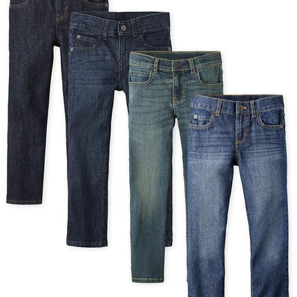 The Children's Place Boys' Basic Straight Leg Jeans