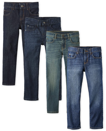 The Children's Place Boys' Basic Straight Leg Jean