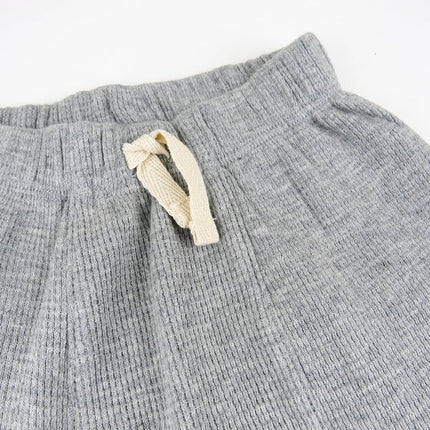 HonestBaby Honest Pants Joggers Pull on 100% Organic Cotton for Infant Baby and Toddler, Boys, Girls, Unisex, Gray Heather, 6-9 Months