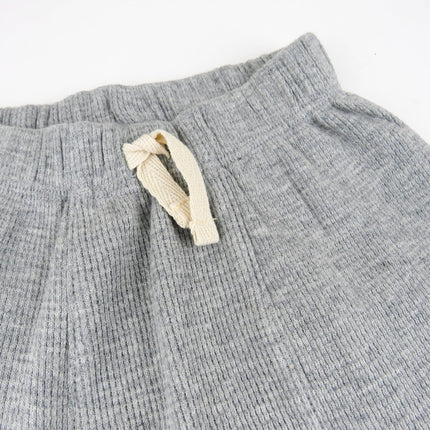 HonestBaby Honest Pants Joggers Pull on 100% Organic Cotton for Infant Baby and Toddler, Boys, Girls, Unisex, Gray Heather, 6-9 Months